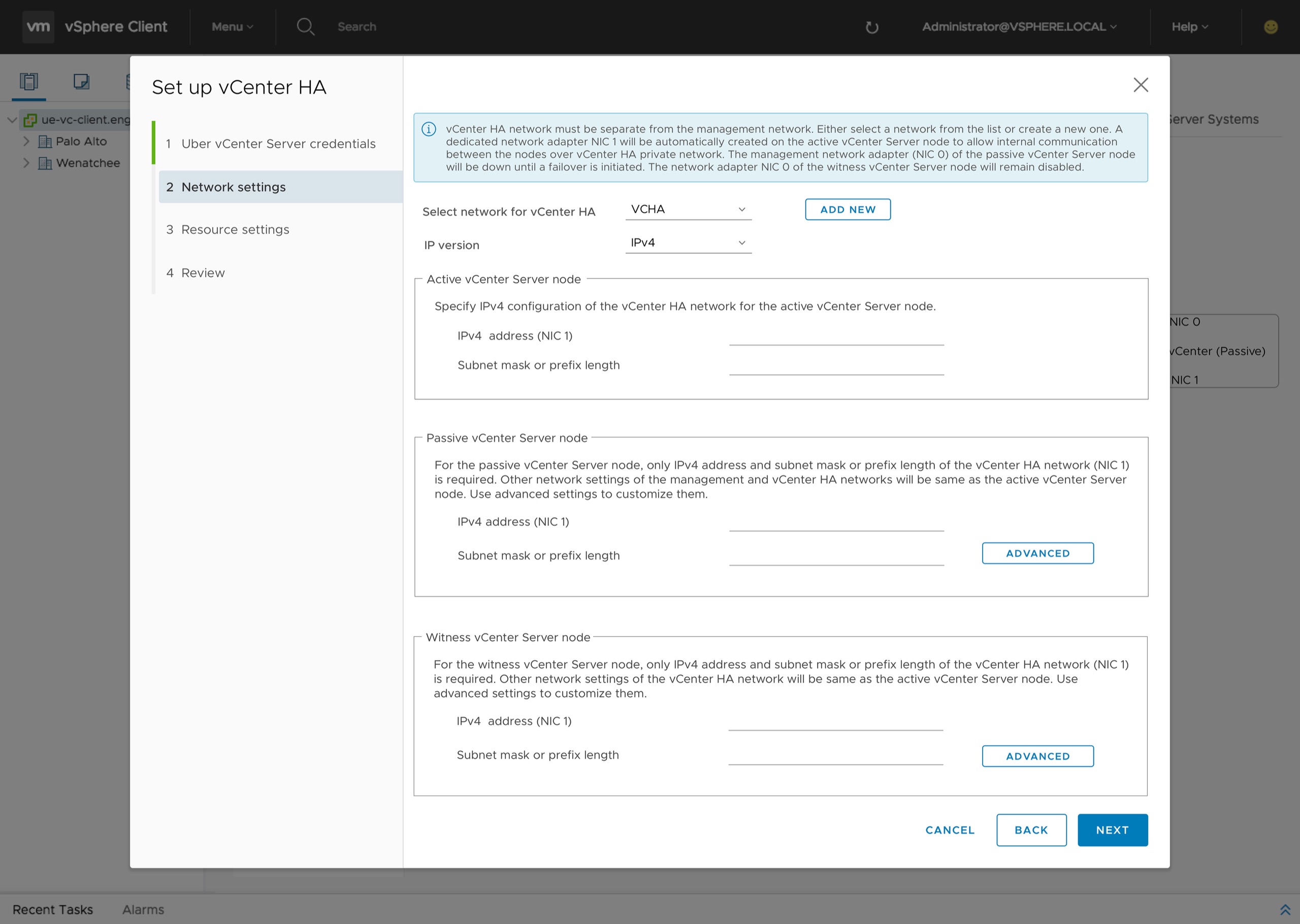 First iteration — mockup 3