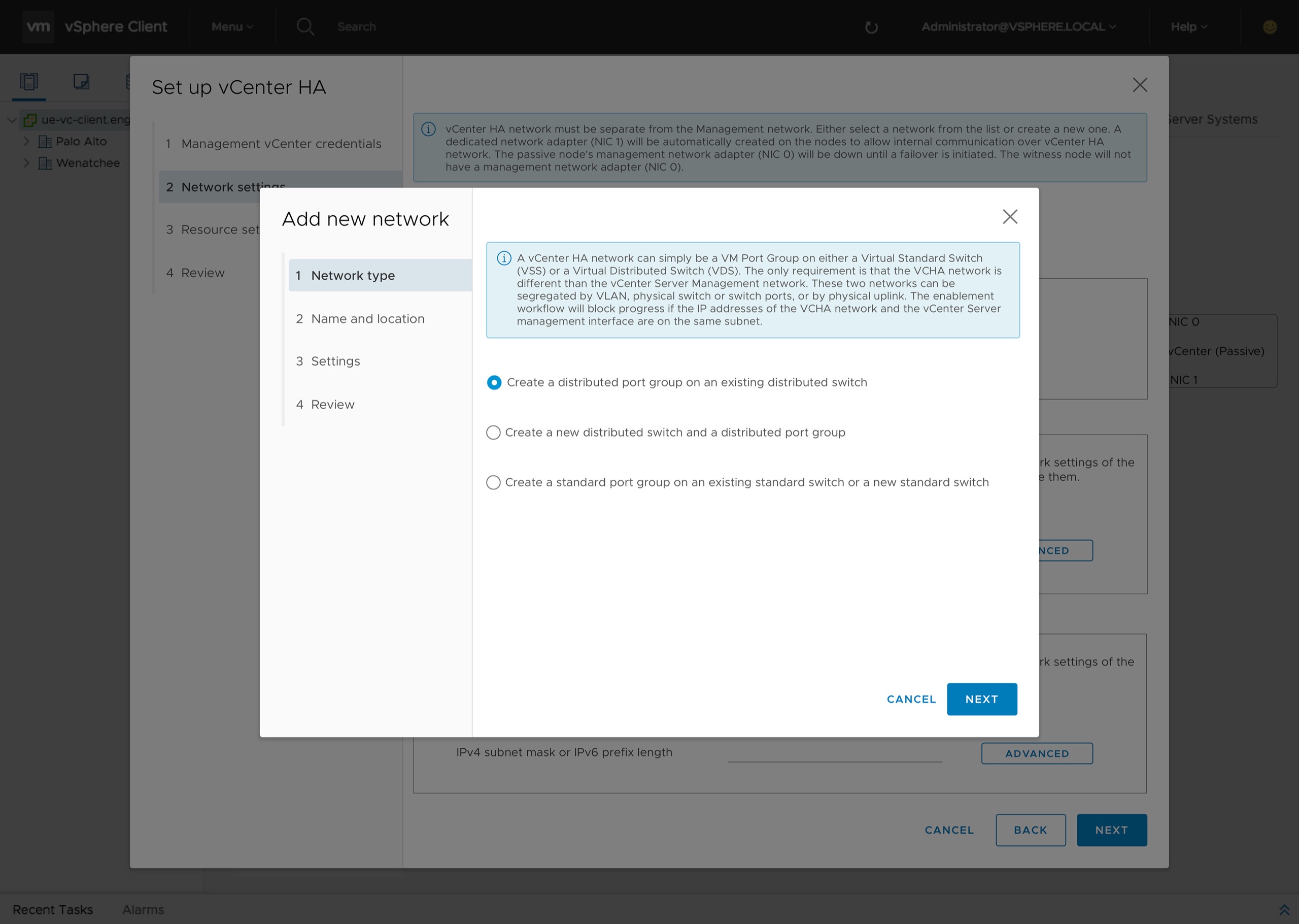 First iteration — mockup 4