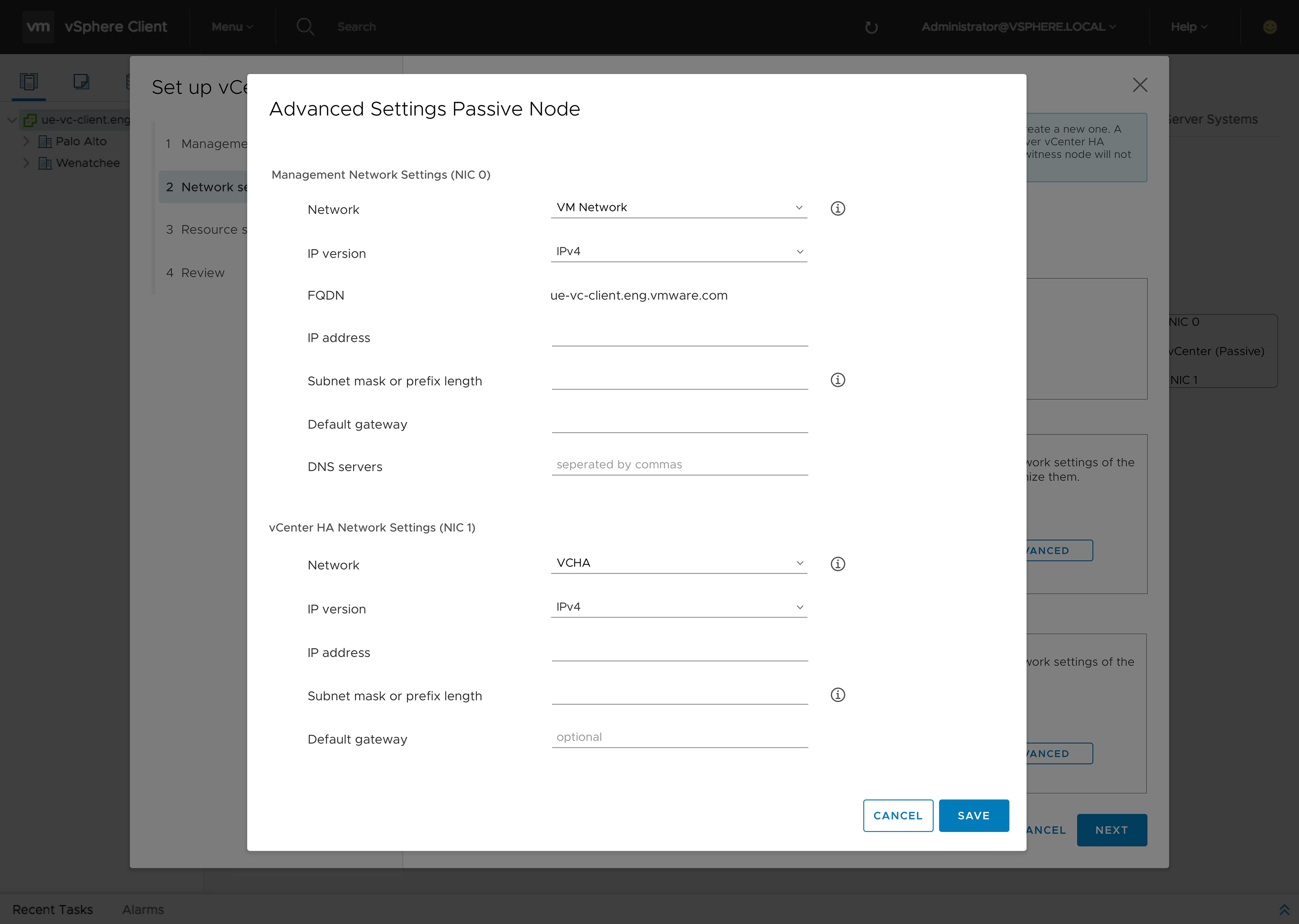 First iteration — mockup 8